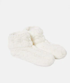 Chaussettes Grosse Maille Fourrées -Boutique De Mode Luxe 653742580 6