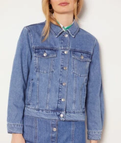 Veste En Jean 100% Coton -Boutique De Mode Luxe 653754023 6