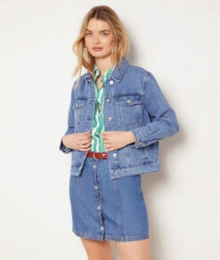 Veste En Jean 100% Coton