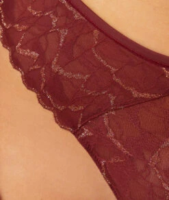 Tanga En Dentelle Irisé -Boutique De Mode Luxe 653763975 b