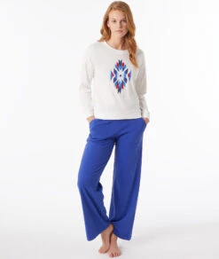 T-shirt Manches Longues Brodé -Boutique De Mode Luxe 653771780 6