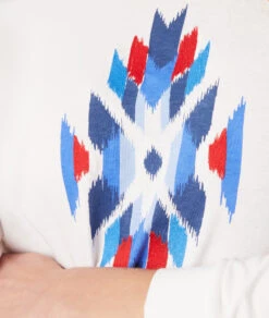 T-shirt Manches Longues Brodé -Boutique De Mode Luxe 653771780 b