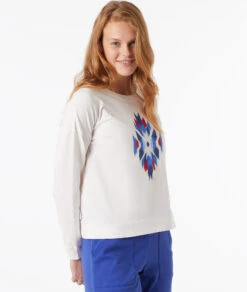 T-shirt Manches Longues Brodé -Boutique De Mode Luxe 653771780 c