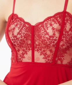 Nuisette En Dentelle Effet Bustier 10 Nuisette En Dentelle Effet Bustier -Boutique De Mode Luxe 653784273 b