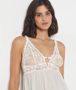 Nuisette Détails Dentelle -Boutique De Mode Luxe 653789701 b