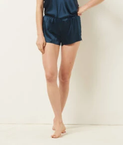 Short De Pyjama Détails Dentelle -Boutique De Mode Luxe 653795425 6