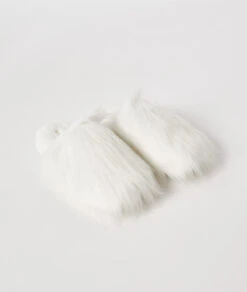 Chaussons Mules Fausse Fourrure -Boutique De Mode Luxe 653796001 6