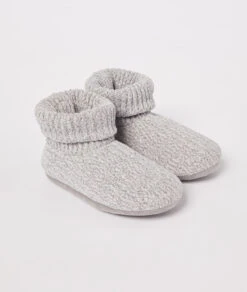 Chaussons Bottines En Grosse Maille -Boutique De Mode Luxe 653799503 6