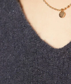 Pull En Maille Pailletée -Boutique De Mode Luxe 653802204 b