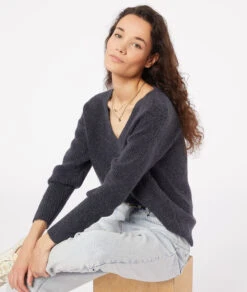 Pull En Maille Pailletée -Boutique De Mode Luxe 653802204 c