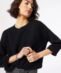 Pull En Maille Détails Cordon -Boutique De Mode Luxe 653802905 6