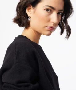 Pull En Maille Détails Cordon -Boutique De Mode Luxe 653802905 b