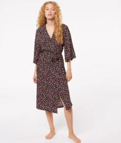 Déshabillé Long Imprimé -Boutique De Mode Luxe 653805505 6
