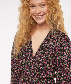 Déshabillé Long Imprimé -Boutique De Mode Luxe 653805505 c