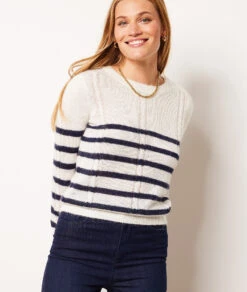 Pull En Maille à Rayures -Boutique De Mode Luxe 653805706 c