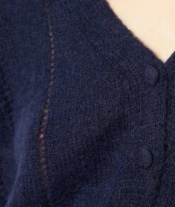 Gilet En Maille Ajourée -Boutique De Mode Luxe 653805825 b