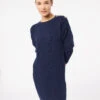 Robe Pull En Maille Torsadée -Boutique De Mode Luxe 653808325 x
