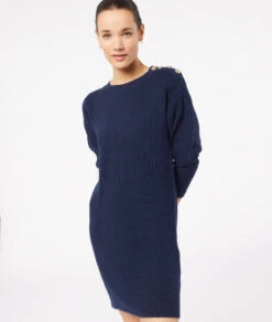 Robe Pull En Maille Torsadée