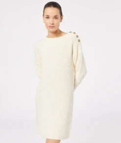 Robe En Maille Torsadée -Boutique De Mode Luxe 653808380 c