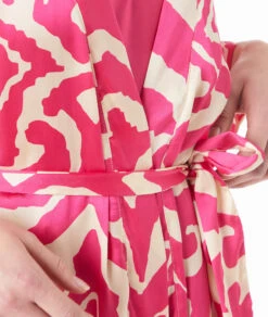 Déshabillé Satiné Imprimé -Boutique De Mode Luxe 653808472 b