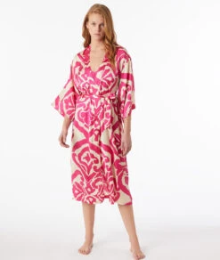 Déshabillé Satiné Imprimé -Boutique De Mode Luxe 653808472 c