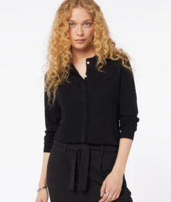 Gilet Boutonné En Maille -Boutique De Mode Luxe 653809305 c