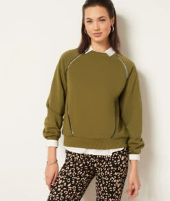 Sweat Détails Ajourés -Boutique De Mode Luxe 653822645 c
