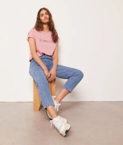 T-shirt Manches Courtes Ajouré "Iconic" -Boutique De Mode Luxe 653823370 6