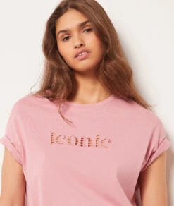 T-shirt Manches Courtes Ajouré "Iconic" -Boutique De Mode Luxe 653823370 b