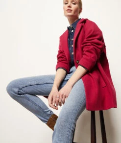 Manteau Coupe Droite -Boutique De Mode Luxe 653830372 6