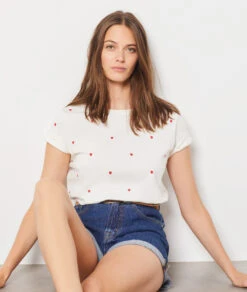 T-shirt Imprimé 100% Coton 11 T-shirt Imprimé 100% Coton -Boutique De Mode Luxe 653834073 c