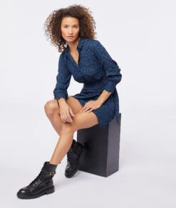 Robe Portefeuille Imprimée -Boutique De Mode Luxe 653839637 6