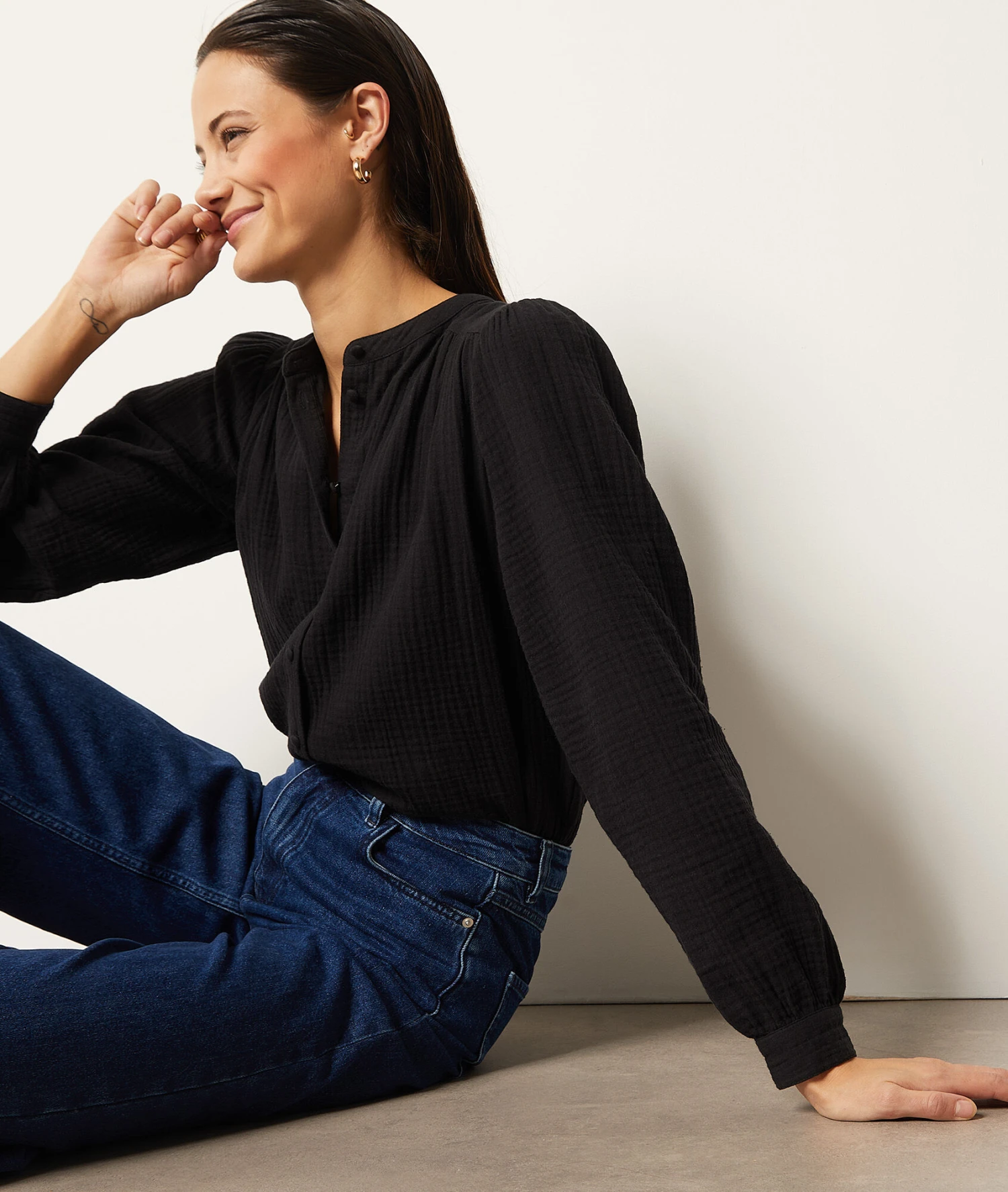 Chemisier 100% Coton 5 Chemisier 100% Coton – Image 3