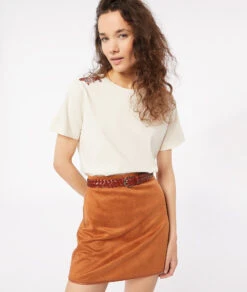 Jupe Courte Coupe Droite