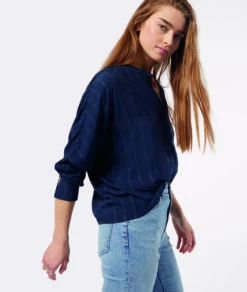 Chemisier Détails Brillants -Boutique De Mode Luxe 653873725 c