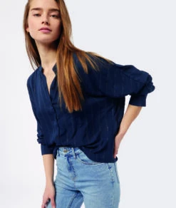 Chemisier Détails Brillants