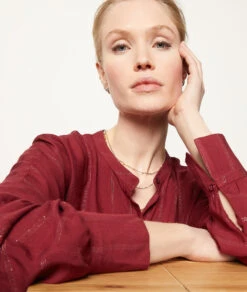 Blouse Détails Brillants 10 Blouse Détails Brillants -Boutique De Mode Luxe 653873775 b