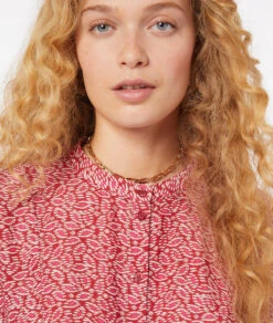 Blouse Imprimé Détails Brillants -Boutique De Mode Luxe 653874069 b