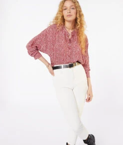 Blouse Imprimé Détails Brillants -Boutique De Mode Luxe 653874069 c