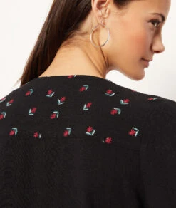 Blouse Détails Broderie -Boutique De Mode Luxe 653875705 b