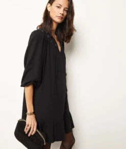 Robe Détails Broderie -Boutique De Mode Luxe 653875805 6