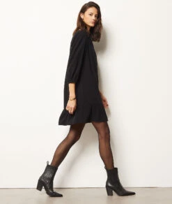 Robe Détails Broderie