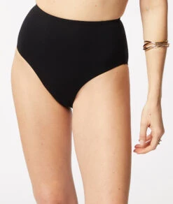 Culotte Bikini Taille Haute Effet Ventre Plat Bas De Maillot
