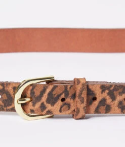 Ceinture En Cuir, Imprimé Léopard -Boutique De Mode Luxe 653898288 b