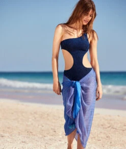 Maillot De Bain 1 Pièce Asymétrique -Boutique De Mode Luxe 653902923 x