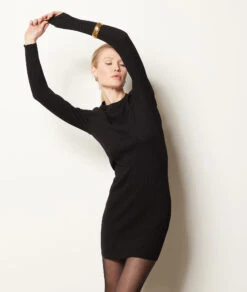 Robe En Maille Côtelé -Boutique De Mode Luxe 653910905 6