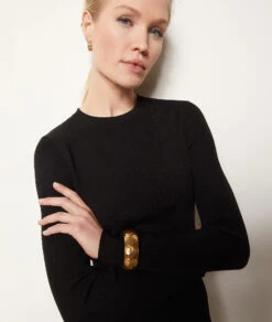 Robe En Maille Côtelé -Boutique De Mode Luxe 653910905 b