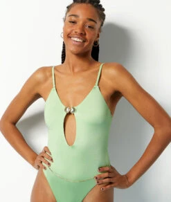 Maillot De Bain 1 Pièce Détails Bijou -Boutique De Mode Luxe 653918147 6