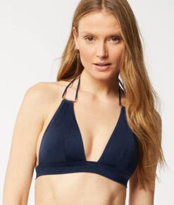 Triangle Foulard Détails Bijoux Haut De Maillot