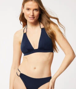 Triangle Foulard Détails Bijoux Haut De Maillot -Boutique De Mode Luxe 653918925 x